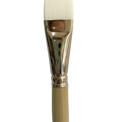 DAS S9860 White Taklon Brush - Square Wash
