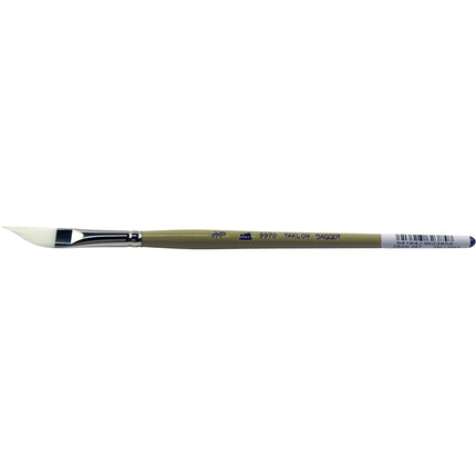 DAS S9970 White Taklon Brush - Dagger