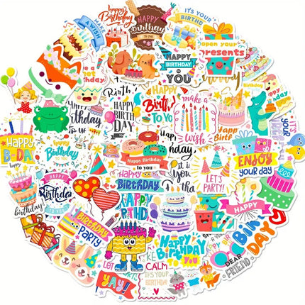 PVC Stickers - Birthday