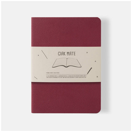 Ciak Mate 12 x 17cm Lined Notebook - Red