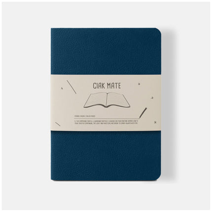 Ciak Mate 12 x 17cm Lined Notebook - Blue