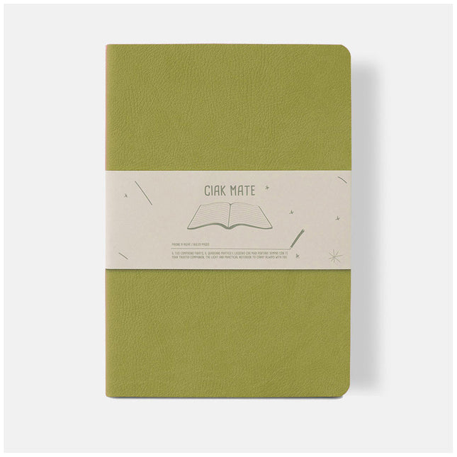 Ciak Mate A5 Lined Notebook - Lime
