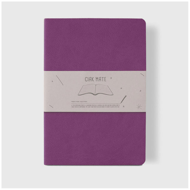 Ciak Mate A5 Lined Notebook - Lilac
