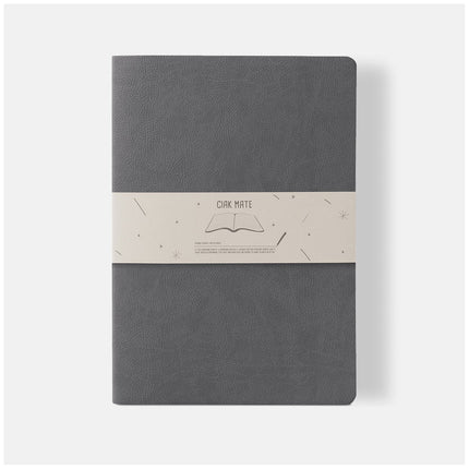 Ciak Mate A4 Lined Notebook - Grey