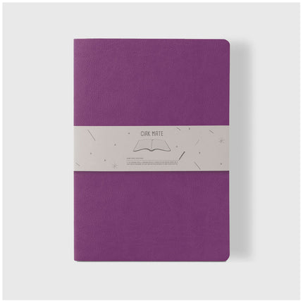 Ciak Mate A4 Lined Notebook - Lilac