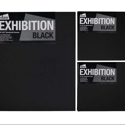 DAS Exhibition 1.5" Canvases - Black