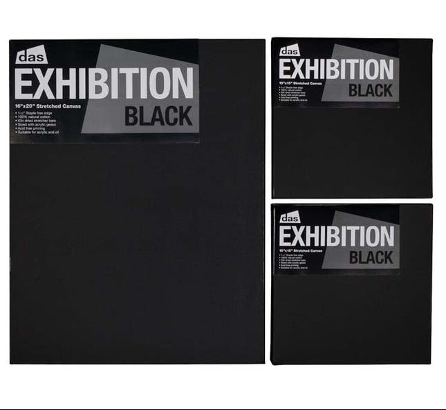 DAS Exhibition 1.5" Canvases - Black