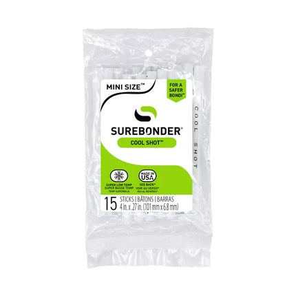 Surebonder 7mm Glue Sticks - Cool Shot Super Low Temp
