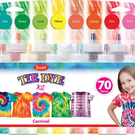 Jasart Tie Dye Kit 12 Colour - Carnival