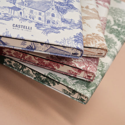 Castelli Landscapes Notebook Mid - Ruled