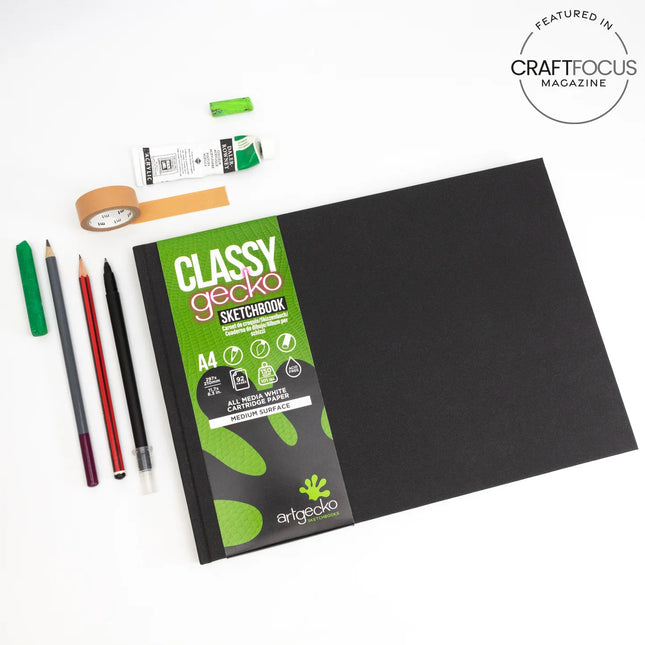 Artgecko Classy Sketchbook Casebound 150gsm Books