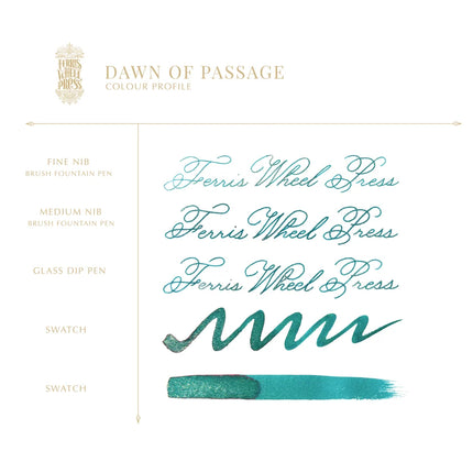 Ferris Wheel Press Fountain Pen Ink Ferritales - Dawn of Passage