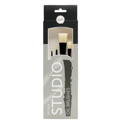 DAS Studio Oil Brushes - Set of 4