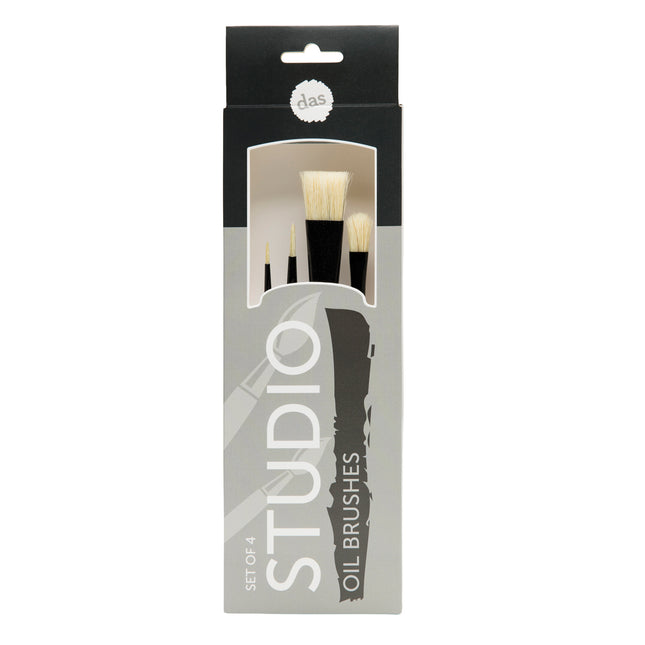 DAS Studio Oil Brushes - Set of 4