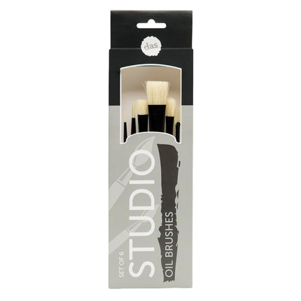 DAS Studio Oil Brushes - Set of 6
