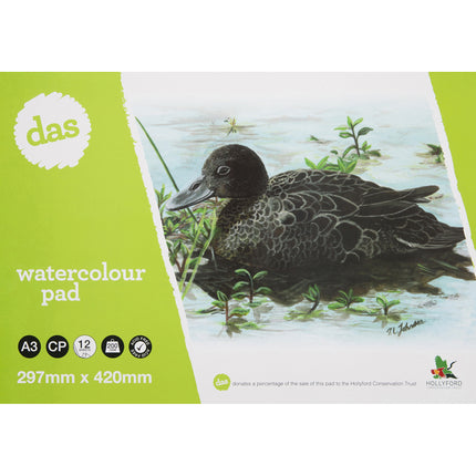 DAS Watercolour Pad - (Brown Teal) Pateke