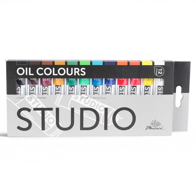 Phoenix Oil Paint - 12ml Set of 12