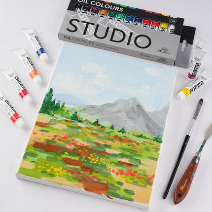 Phoenix Oil Paint - 12ml Set of 12