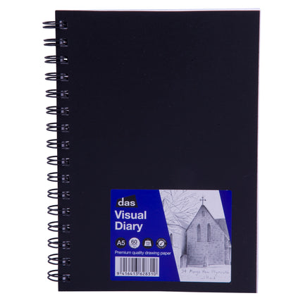 DAS Spiral Bound Visual Diaries