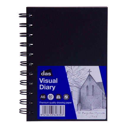 DAS Spiral Bound Visual Diaries