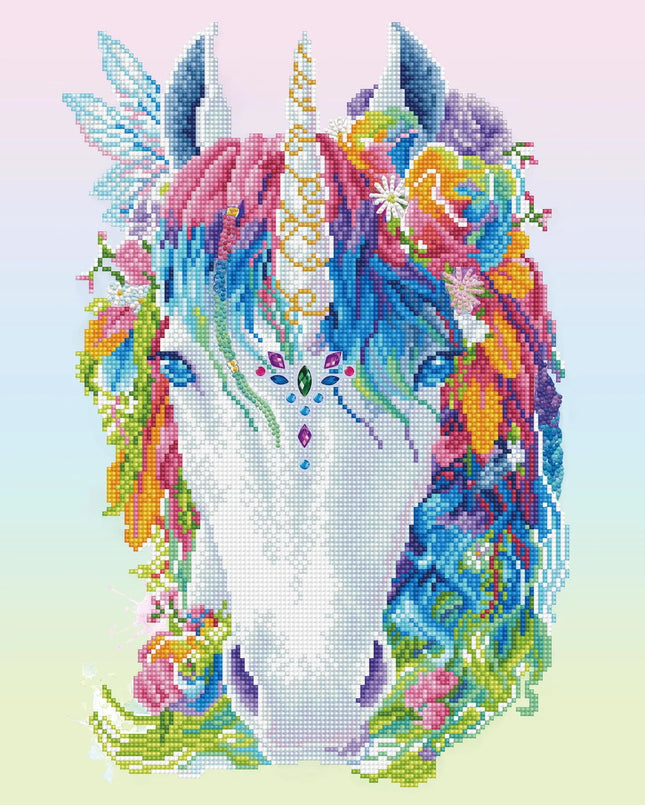 Diamond Dotz Diamond Kit - Mystic Unicorn