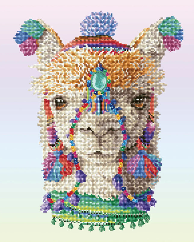 Diamond Dotz Diamond Kit - Bohemian Alpaca