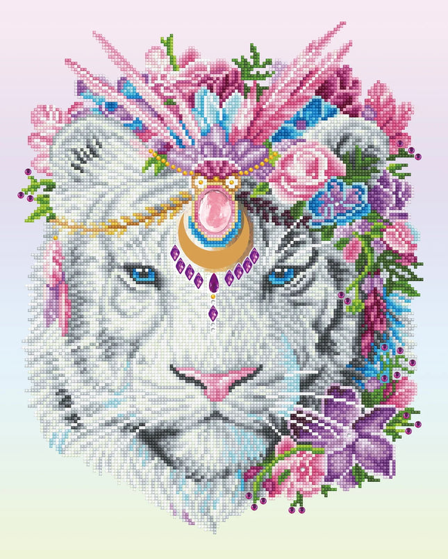 Diamond Dotz Diamond Kit - Bohemian Tiger