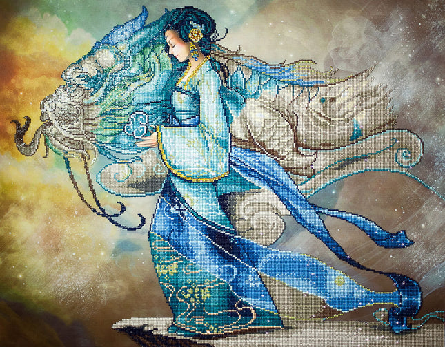 Diamond Dotz Diamond Kit - Dragon Princess