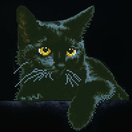 Diamond Dotz Diamond Kit - Midnight Cat