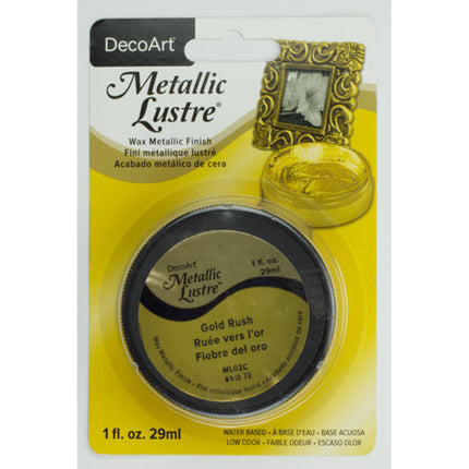 DecoArt Metallic Lustre Wax - 29.6ml