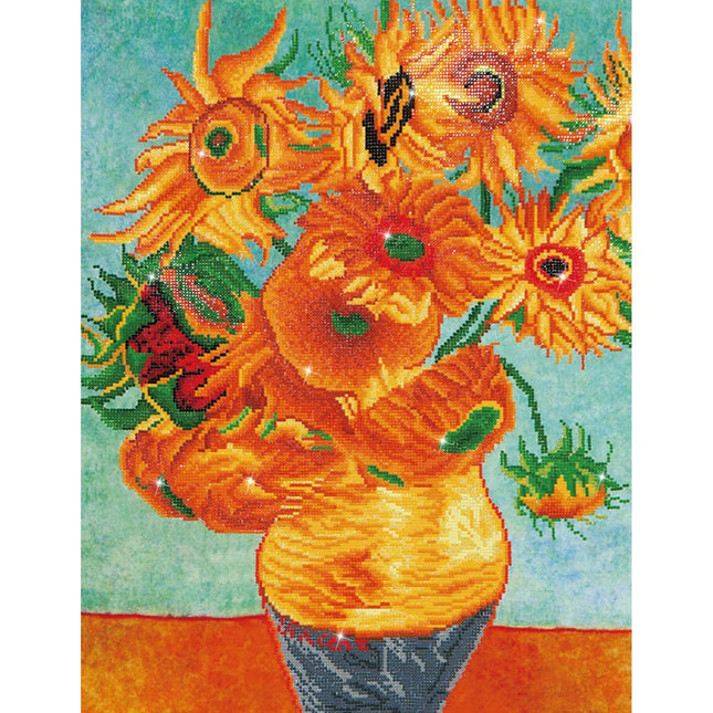 Diamond Dotz Diamond Kit - Sunflowers Van Gogh