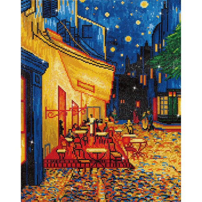 Diamond Dotz Diamond Kit - Cafe at Night (Van Gogh)