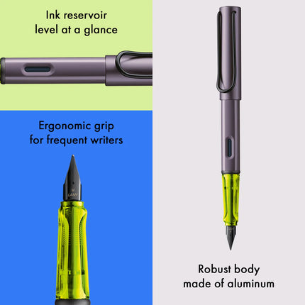 Lamy Al-Star Fountain Pen - Aubergine