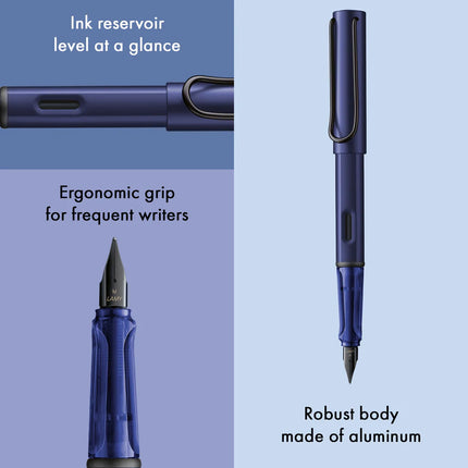 Lamy Al-Star Fountain Pen - Dark Dusk