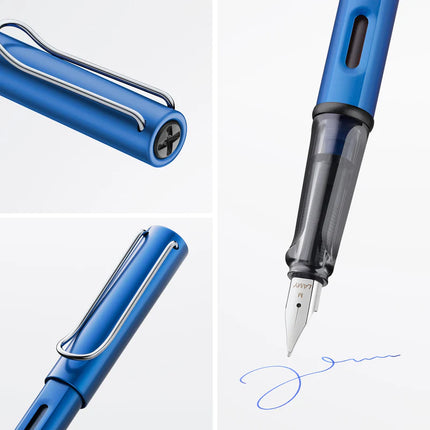 Lamy Al-Star Fountain Pen - Ocean Blue