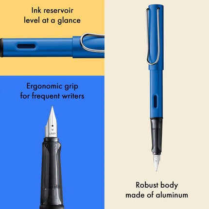 Lamy Al-Star Fountain Pen - Ocean Blue