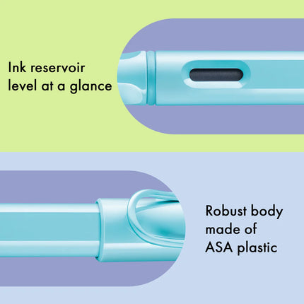 Lamy Safari Fountain Pen - Aqua Sky