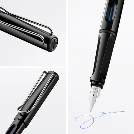 Lamy Safari Fountain Pen - Black Medium