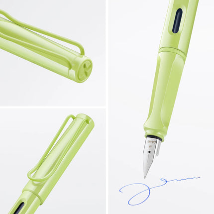 Lamy Safari Fountain Pen - Spring Green