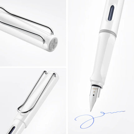 Lamy Safari Fountain Pen - White Medium