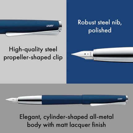 Lamy Studio Fountain Pen - Imperial Blue