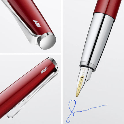 Lamy Studio Fountain Pen - PianoRed