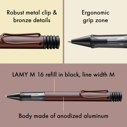 Lamy Lx Ballpoint Pen - Marron