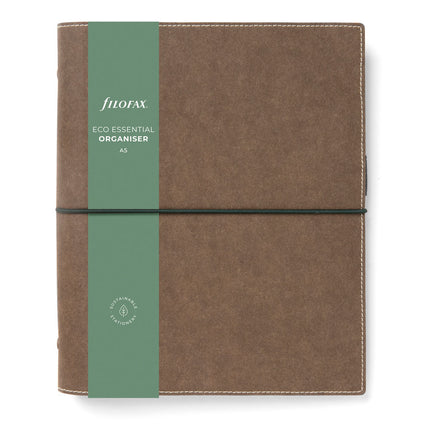 Filofax Organiser - Eco Essential - A5 - Dark Walnut