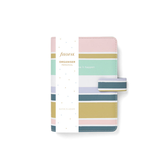 Filofax Organiser - Personal - Good Vibes Stripes
