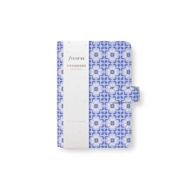Filofax Organiser - Mediterranean - Personal Blue