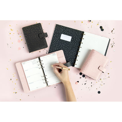 Filofax Organiser - Confetti - Personal - Rose Quartz