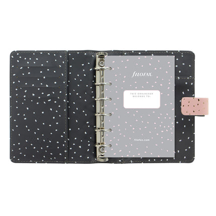 Filofax Organiser - Confetti - Pocket - Rose Quartz