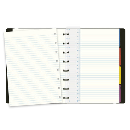 Filofax Notebook - A5 Classic Brights Black