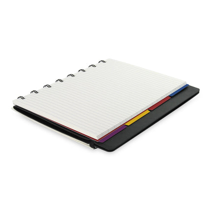 Filofax Notebook - A5 Classic Brights Black